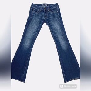 American Eagle  Dark Wash Flare Jeans Size 2